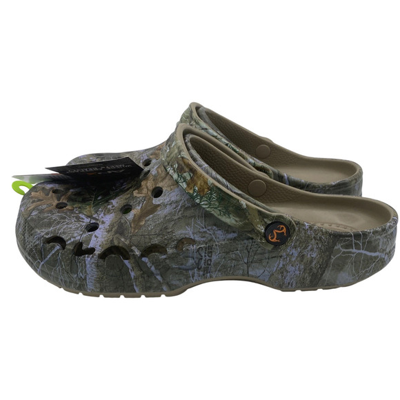 Crocs Baya Realtree APX Edge Camo Clogs Unisex M6 W8 Slip On Shoes New main image 13